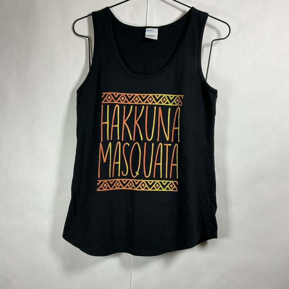 Port & Company Women's 'Hakuna Masquata' Graphic Workout Tank Top